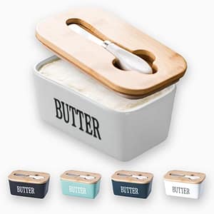 قالب زبدة سيراميك ابيض