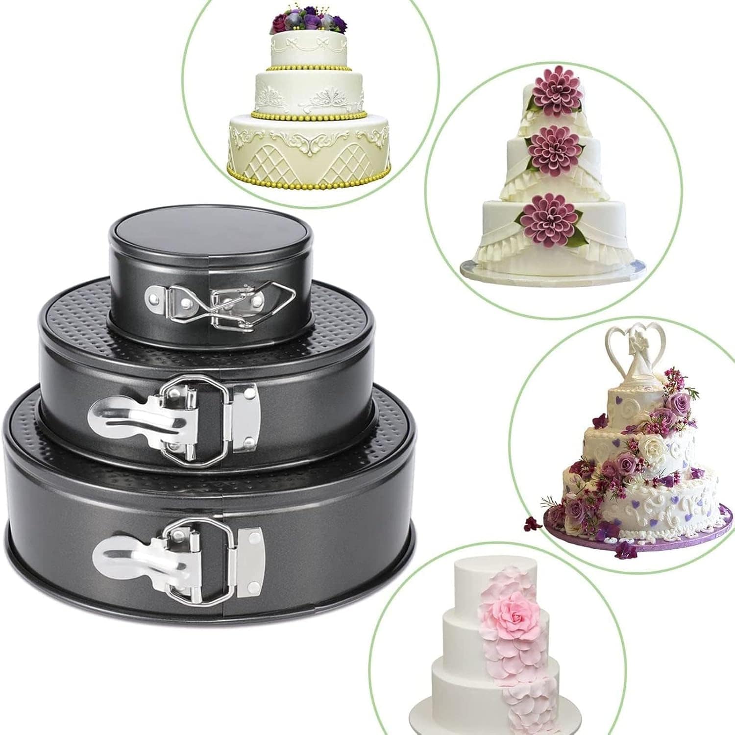 "TONG DA"طقم قالب كيك 3*1من