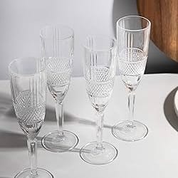 RCR كاسات فلوت كريستال