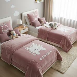 لحاف بنتي كيتين اطفال 4 قطع Penti "Kitten"