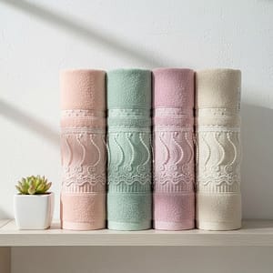 طقم فوط هابي انطاليا احلام 4 قطع "Antalia"