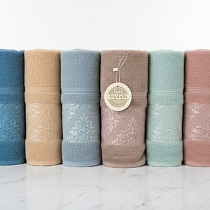 طقم فوط انابيلا جاكار 6 قطع"ANABELA"