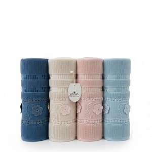 طقم فوط لابيلا زينة 4 قطع "LA BELLA"