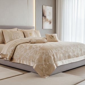 مفرش فرح 5 قطع " GR " ( LUXURY )