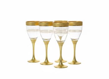 طقم كاسات كريستال