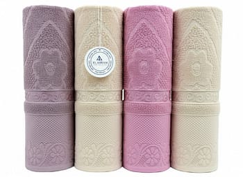 طقم فوط الاهرام جاكار 4 قطع (ELAHRAM)