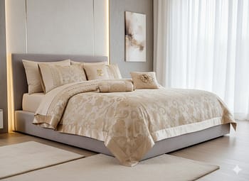 مفرش فرح 5 قطع " GR "  ( LUXURY )