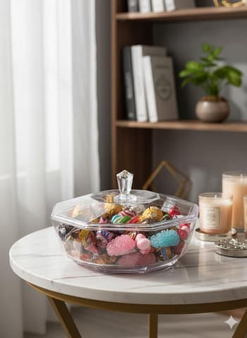 "بونبونيرة الجوهرة شفاف "سارتي   Bonbonniere Jewel  ( " SARTY "  )