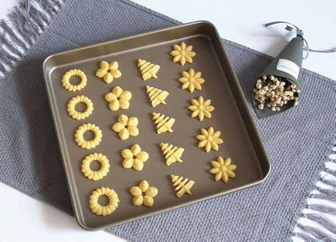 ⁦ماكينة بدفور من الفولاذ المقاوم للصدأ الاندالس صنع البيتي فور والبسكوته الصغيرة أشكال متعدده⁩ - الصورة ⁦6⁩