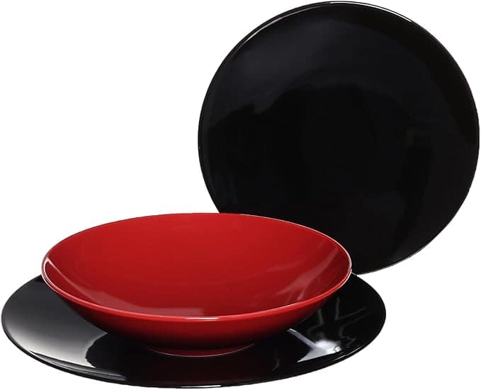 طقم عشاء بورسلين لوتس