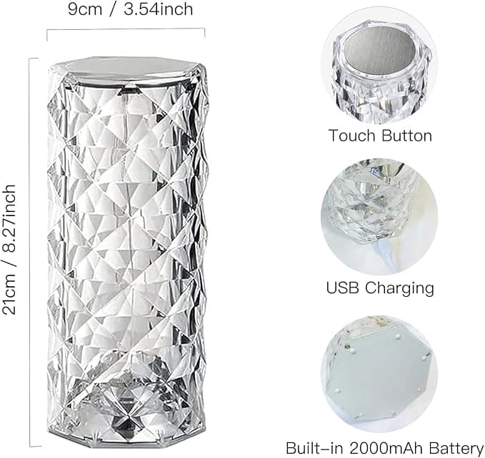 أباجورة الكريستال الساحرة - Image 4