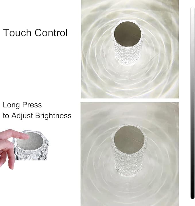 أباجورة الكريستال الساحرة - Image 3