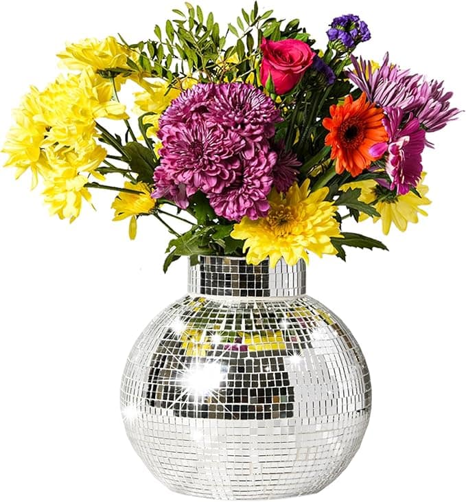 مزهرية كرة ديسكو عاكسة (Disco Ball Vase) - Image 6
