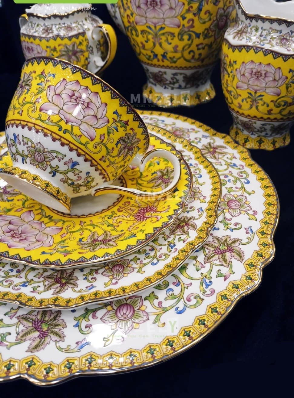 طقم شاي و جاتوة فلبين 24 قطعة