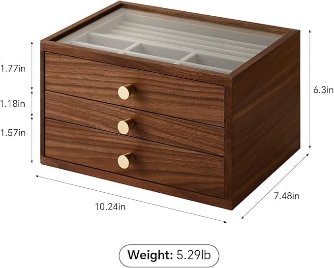 منظم اكسسوارات خشب - Image 2