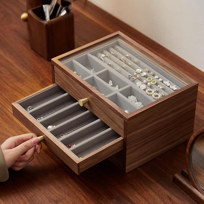 منظم اكسسوارات خشب - Image 4