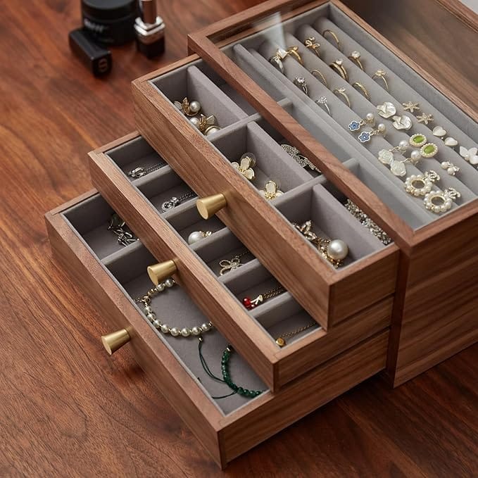 منظم اكسسوارات خشب - Image 6