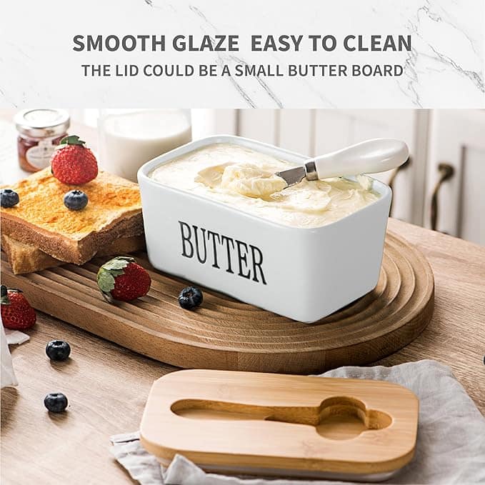 قالب زبدة سيراميك ابيض - Image 5