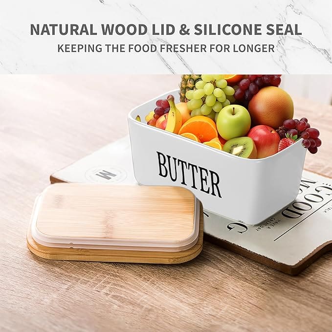 قالب زبدة سيراميك ابيض - Image 3