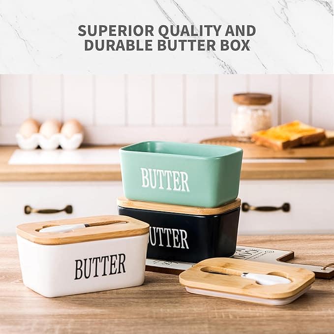 قالب زبدة سيراميك ابيض - Image 4